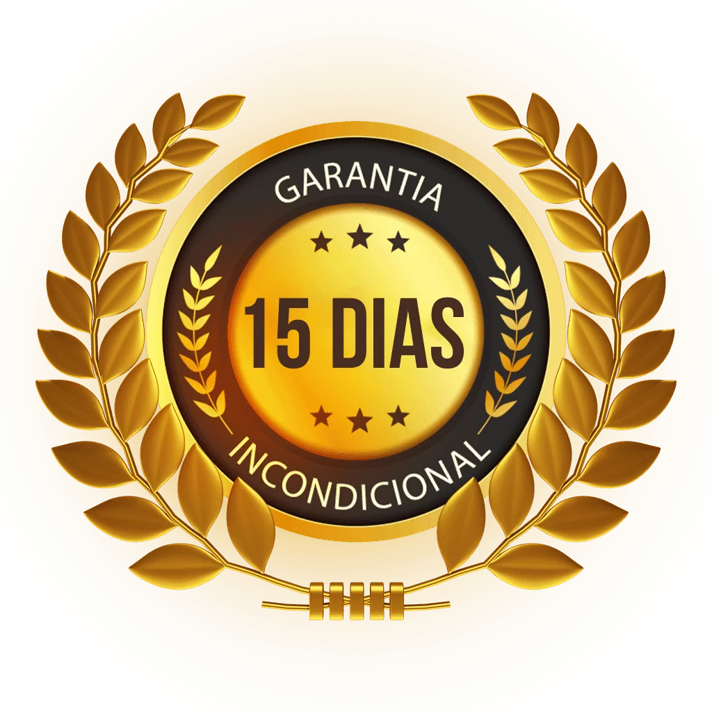 Selo Oficial de Garantia 15 Dias