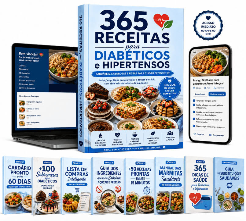 Mosaico com prévia das 353 receitas da Chef Luana