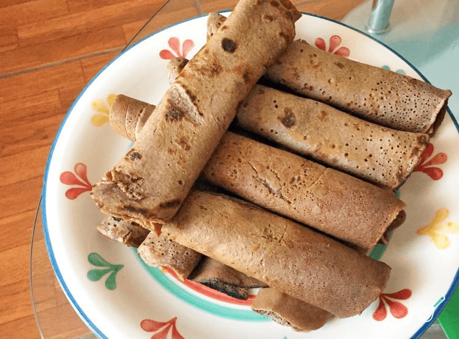 Panqueca Feita por Aluna